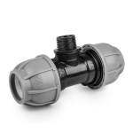 Tri&scaron;akis jungtuvas Bradas PE vamzdžiams 63 mm / 2" i&scaron;or.sr., PN10