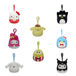 SQUISHMALLOWS HELLO KITTY W20 Prisegamas pliu&scaron;inis žaislas, 8 cm