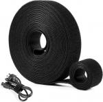 Juostos spaustukas "Velcro" kabelių organizatorius 10 mm * 5 m