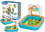 Pripučiamas kamuoliukų baseinas Bestway Kick 'N Swish, 120 x 107 x 84 cm