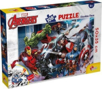 Dvipusiai "marvel Avengers" dėlionės, 108 dalys
