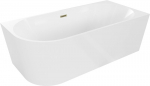 Vonia Mexen Mia, de&scaron;ininė, 170 x 80 cm, White+Gold