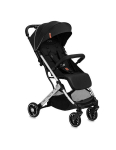 Sportinis vežimėlis MoMi Estelle Light, Black/Silver