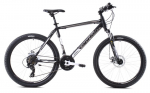 Kalnų dviratis Capriolo MTB Oxygen, 26 colių, juodas/baltas, Rėmas 20