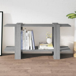 Spintelė knygoms, 100x30x51 cm, pilka