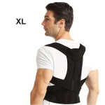 Reguliuojamas laikysenos korektorius nugarai, unisex kvėpuojantis diržas. , XL