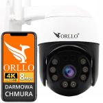 ORLLO Z20 &ndash; WiFi IP I&scaron;orinė Sukama Kamera 4K 8MP su Naktiniu Matymu ir AI