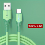 5A Greito Įkrovimo USB C Laidas Samsung Xiaomi,  Žalias