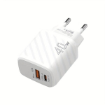 USB C Greitas Įkroviklis, 40W Telefonams Adapteris, Baltas