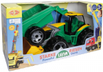 Galingas traktorius su priekaba LENA Giga Trucks, 110 cm