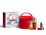 Serumo rinkinys Clarins Double Serum Iconic Collection stangrinamasis, prie&scaron;rauk&scaron;linis, drėkinamasis