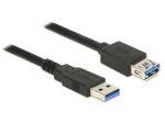 Delock, USB-A M/F, 2 m