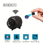1 vnt. X5 Wi-Fi Mini Kamera su Naktiniu Matymu, USB Maitinama Belaidė Apsaugos Kamera.