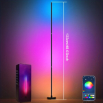 1 vnt. pritemdoma RGB grindų lempa su APP valdymu.