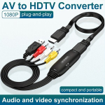 HDTV keitiklis su USB - RCA į HDTV adapteris, palaiko 1080P.