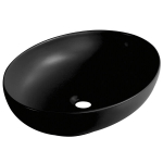 Praustuvas Laveo Desna, Black, 51.5x39.5 cm