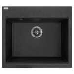 Granitinė virtuvinė plautuvė Laveo Tau SBT_710Y, Black
