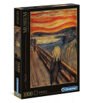 Dėlionė Clementoni Museum Collection Edvard Munch Klyksmas, 1000 d.