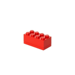 LEGO laikymo blokelis 8, raudonas