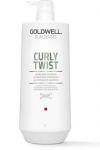 Drėkinamasis &scaron;ampūnas garbanotiems plaukams Goldwell Dualsenses Curly Twist, 1000 ml