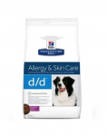 Hill's sausas maistas Prescription Diet Canine d/d Duck & Rice, 12 kg