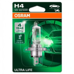 Halogeninė lemputė H4, 12V, 60/55W, ULTRA LIFE serija