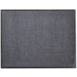 Pilkas PVC durų kilimėlis, 90 x 120 cm