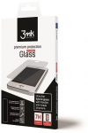 Grūdinto stiklo ekrano apsauga 3MK Flexible Glass, skirta iPhone X telefonui, skaidri