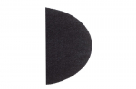 Hanse Home durų kilimėlis Soft & Clean Black, 75x50 cm