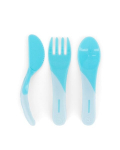 Stalo įrankiai Twistshake, 6 mėn+, pastel blue