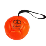 Amibelle pripučiamas kamuolys &scaron;unims, oranžinis 10 cm