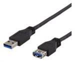Deltaco USB3-241, USB-A, 1 m