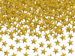 Konfeti Stars, aukso spalvos, 1 cm, 1 pak/30 g