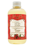 Masažo aliejus Cherry Saules Fabrika, 200 ml