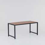 Stalas sodui 148*76 cm, ruda