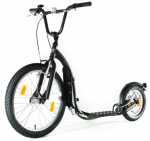 Paspirtukas Kickbike Freeride, juodas