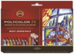 Koh-i-noor Polycolor pie&scaron;tukai, 24 spalvos