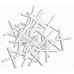 Kryžiukai plytelių tarpams Topex 2.5mm, 150 vnt