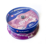 DVD Matricas DVD+R AZO Verbatim 4.7GB 16x 25 Pack Spindle