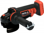 Akumuliatorinis kampinis &scaron;lifuoklis metalo pjovimui ir &scaron;lifavimui 125mm 18V 10000rpm YT-82827 YATO be akumuliatoriaus ir įkroviklio
