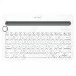 Logitech K480 klaviatūra, balta