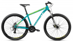 Kalnų dviratis Romet Rambler R9.1 2024 29", mėlynas/baltas/geltonas