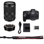 Canon EOS R8 + RF 24-240mm f/4-6.3 IS USM + EF-EOS R