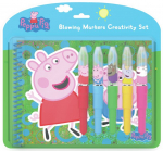 PEPPA PIG Kūrybinis rinkinys su pur&scaron;kiamais žymekliais