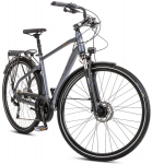 Dviratis Romet Wagant 10 2024 28", pilkas/auksinis