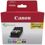 Ink Canon CLI-551 C/M/Y/BK multipack