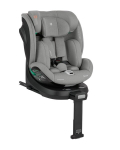 Automobilinė kėdutė KikkaBoo i-Twist i-Size, 0-36 kg, Light Grey