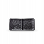Wilmax lėk&scaron;tė, 27x13 cm, Stačiakampė porcelianinė lėk&scaron;tė juoda 27x13 cm Wilmax 2 sekcijos