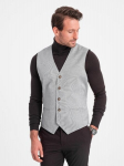 Liemenė vyrams Ombre Clothing 124324-7, pilka
