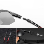 Rockbros 10134PL polarizing cycling glasses - blue